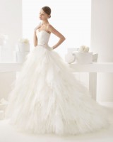 Vestit de núvia blanc