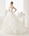Vestit de núvia blanc